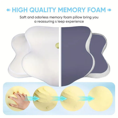 Double-Sided Contoured Neck Pillow