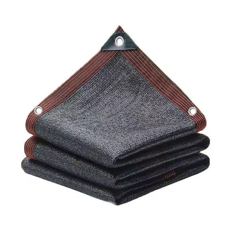 90% Blackout Cloth (Black) - 10 x 13ft UV-Resistant Shade Net
