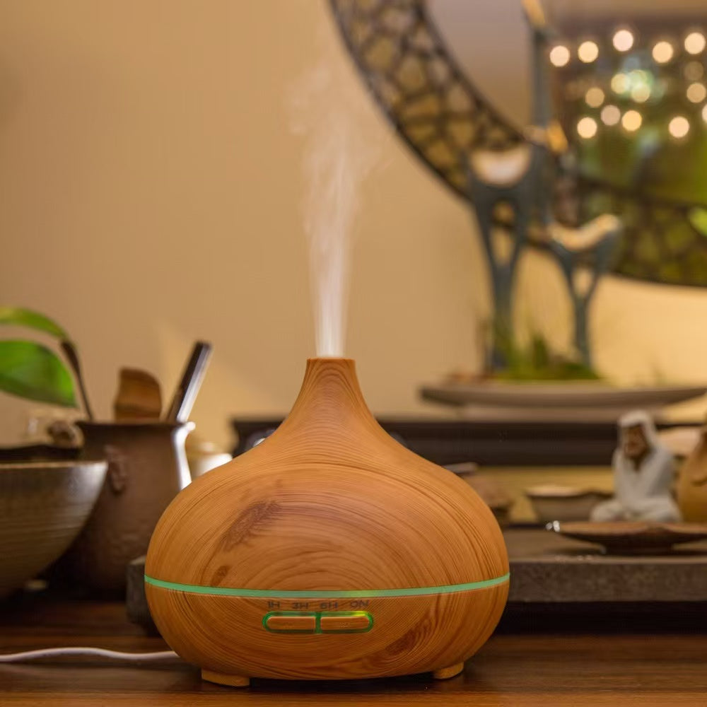 Home Bedroom Wood Grain Air Scent Diffuser