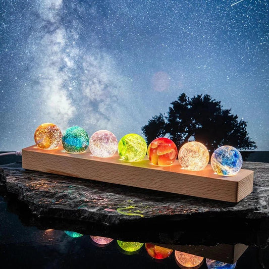 Crystal Chakra Sphere Decor