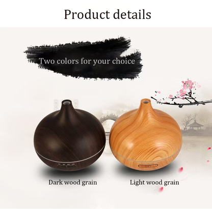 Home Bedroom Wood Grain Air Scent Diffuser