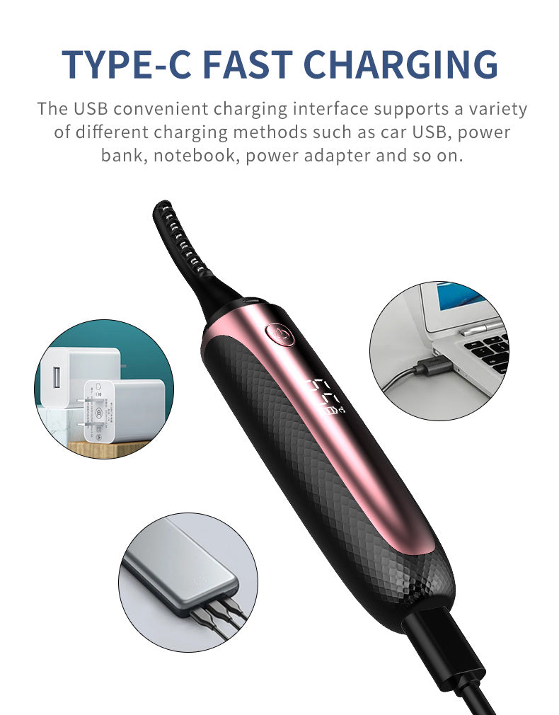 Upgraded Digital Heated Eyelash Curle