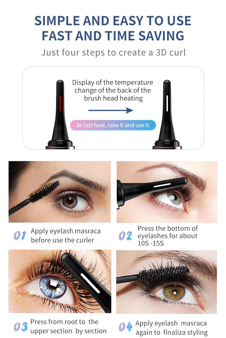 Upgraded Digital Heated Eyelash Curle